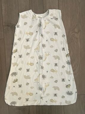 HALO SleepSack 100% cotton wearable blanket,unisex animal paint print, Size: M